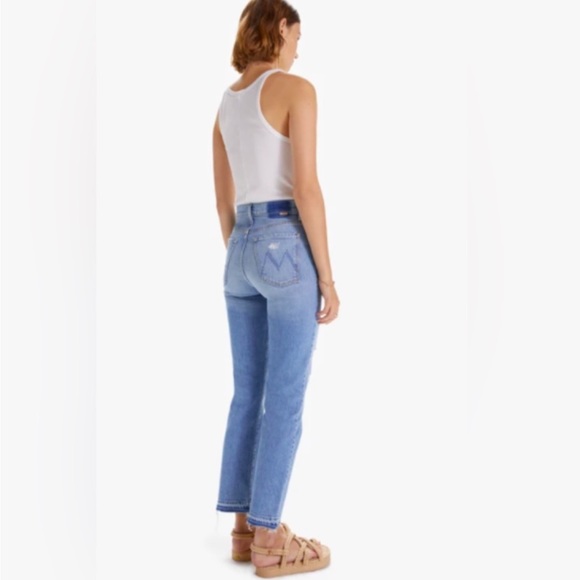 Mother High waisted hiker hover undone hem 24 - Picture 2 of 9